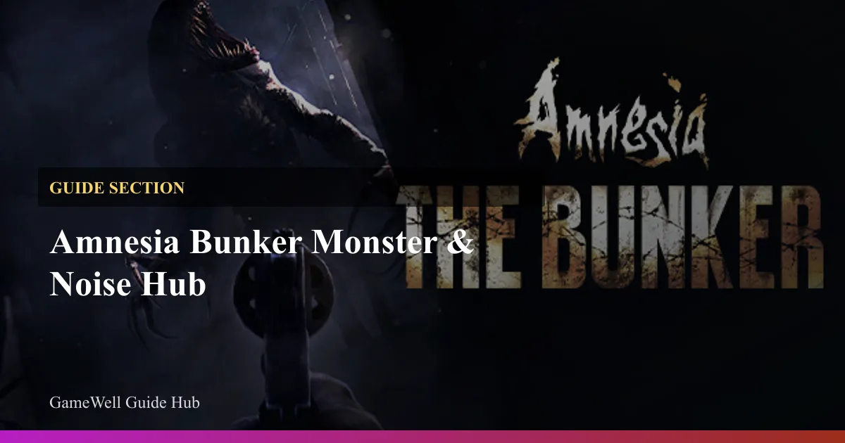 Amnesia Bunker Monster & Noise Hub