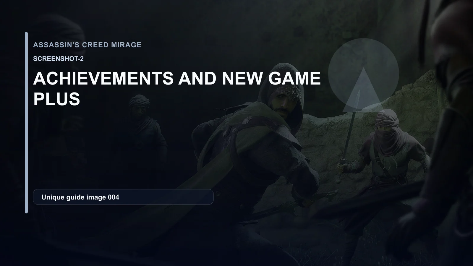 Assassin's Creed Mirage Achievements and New Game Plus Hub