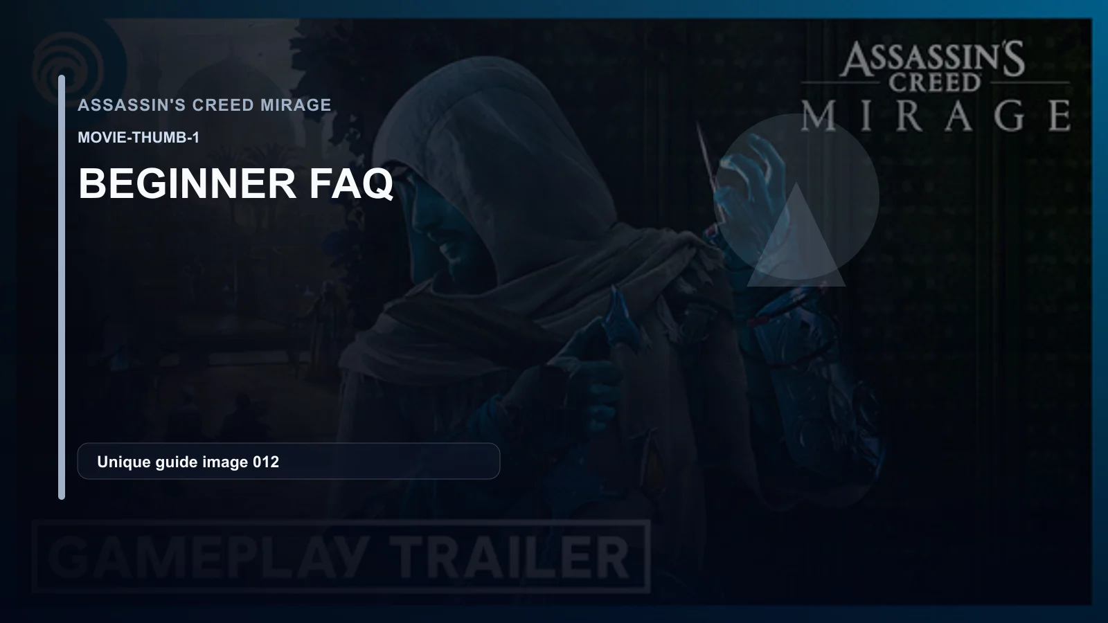 Assassin's Creed Mirage Beginner FAQ: What to Do First