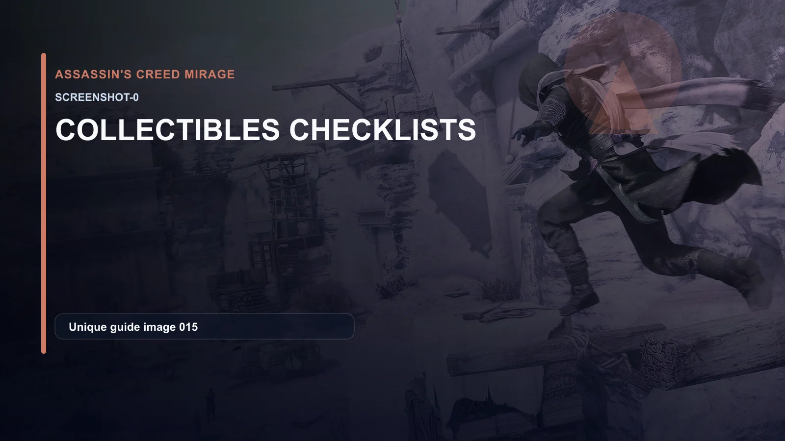 Assassin's Creed Mirage Collectibles Checklist Hub