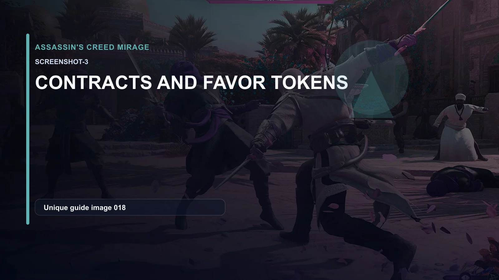 Assassin's Creed Mirage Contracts and Favor Tokens Hub