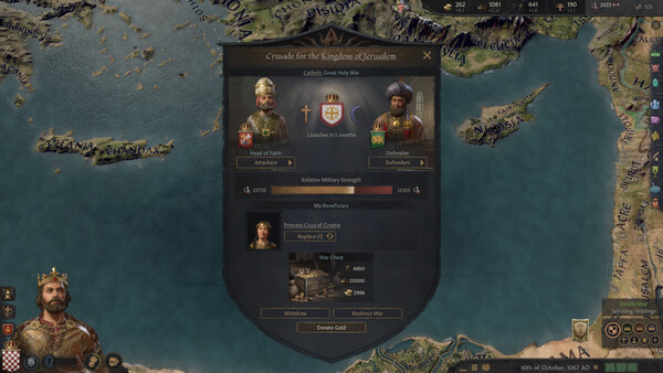 Crusader Kings III Map and Quest Hub